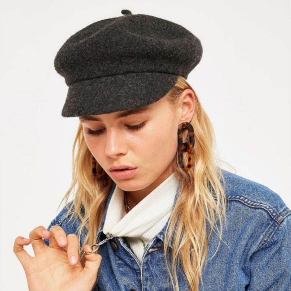 Brixton Audrey brimmed beret